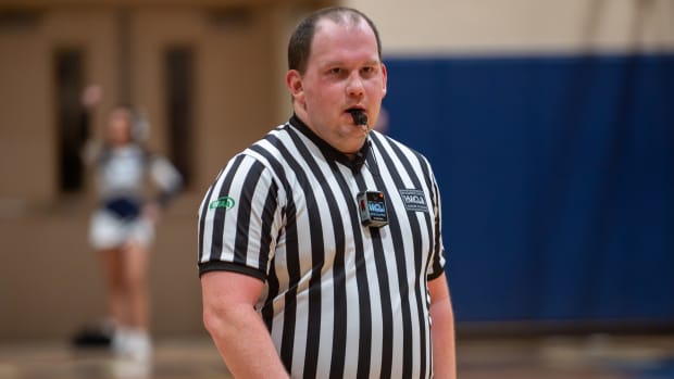 WIAA/WOA body camera photo with basketball referees